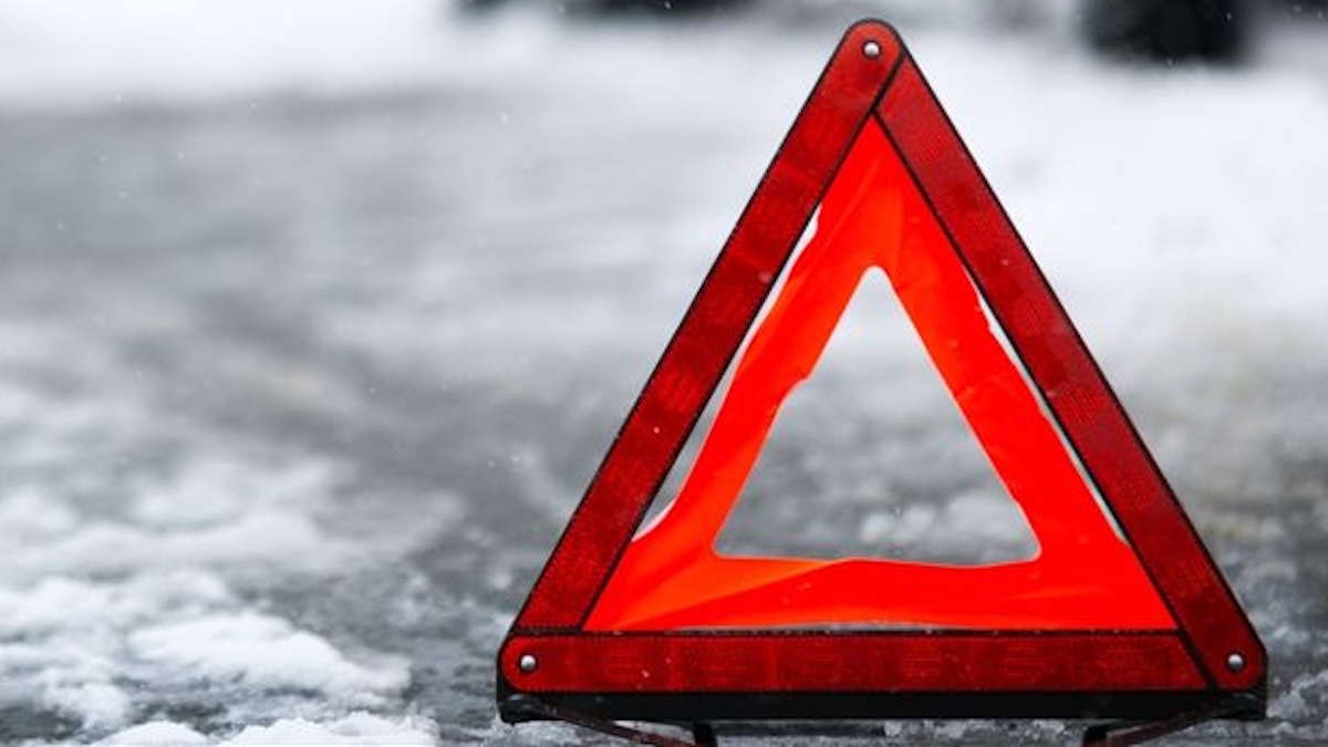 Знак аварийной остановки со светодиодной подсветкой