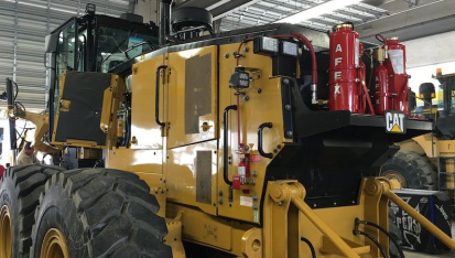 Порошковые системы пожаротушения для спецтехники